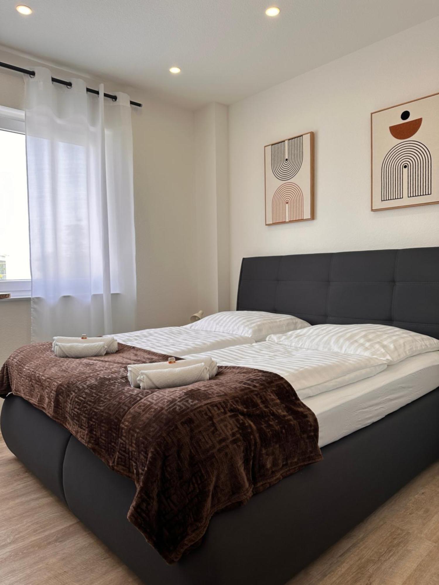 Amao-Obsidian I 120Qm I Elegantes Business- & Familienapartment I 3 Schlafzimmer I Kingsize Betten Schwanau Bagian luar foto